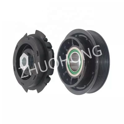 Motor 6PK 125MM 12V Compresor de CA automático Kit de embrague de polea para PORSCHE MACAN 2015-2019