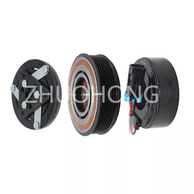 Auto AC Compresor Kit de embrague de polea 6PK 117MM 12V para HONDA Legend 2006-2016 3.5 V6 4WD