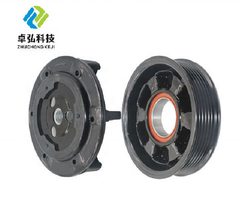 Compresor de corriente alterna automático Kit de embrague de polea 6PK 115MM 12V Para BMW E66 con motor 745 i