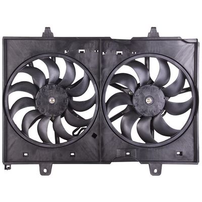 Ventilador de enfriamiento de radiador automático de plástico universal de 12 pulgadas 80W/120W para automóvil eléctrico delgado 12v