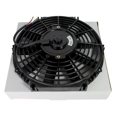 Ventilador de enfriamiento de radiador automático de plástico universal de 12 pulgadas 80W/120W para automóvil eléctrico delgado 12v