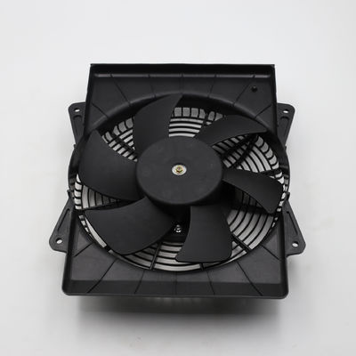 Ventilador de enfriamiento de radiador automático de plástico universal de 12 pulgadas 80W/120W para automóvil eléctrico delgado 12v