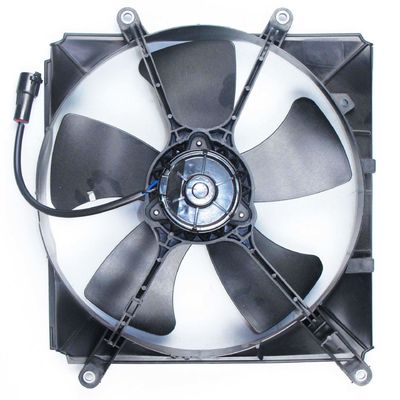 Reunión de ventilador de radiador de plástico negro para Ford Crown Victoria Lincoln Town Car 4.6L A60