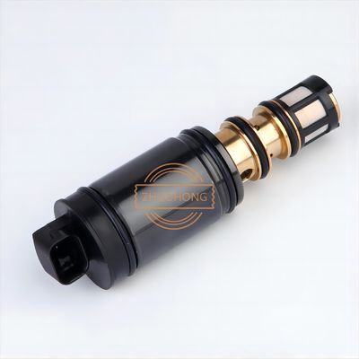 Válvula de control del compresor de aire de 12 V de corriente continua para DENSO 5SE09C/5SE12C/6SEU16 E0007A Partes automáticas de CA