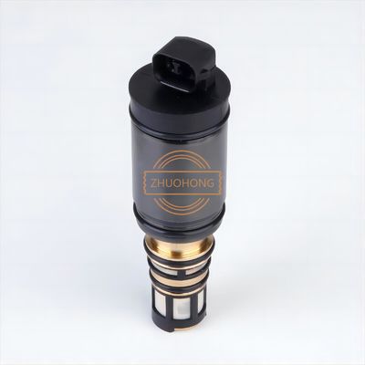 Año 1984-1989 Válvula de control del compresor de CA automático negro para DENSO 5SE09C/5SE12C/6SEU16