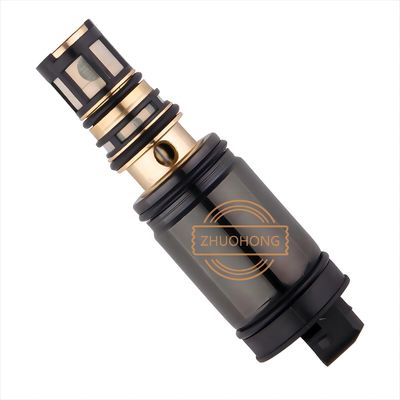 Año 1984-1989 Válvula de control del compresor de CA automático negro para DENSO 5SE09C/5SE12C/6SEU16