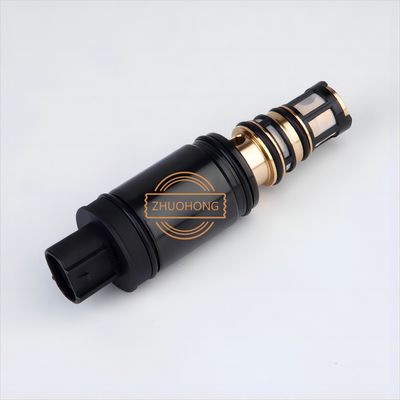 Válvula de control del compresor negro para DENSO 5SE09C 5SE12C 6SEU16