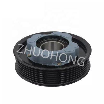 Motor 7SEU17C Compresor de corriente alterna automático Conjunto de embrague de polea 7PK 123MM 12V para Trevego 2012-2016
