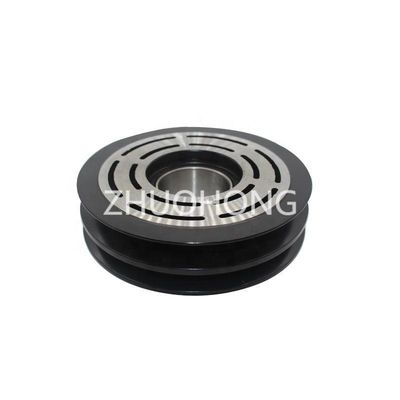 2PK 130MM 12V Compresor automático de CA con embrague de polea para SANTANA 2000 1995-2004 1.8