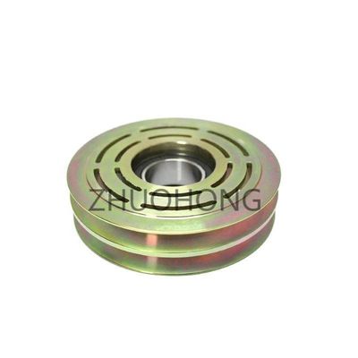 Compresor de corriente alterna automático Kit de embrague de polea 2PK 130MM 12V para VW SVW SANTANA 3000 1.8 2004-2007