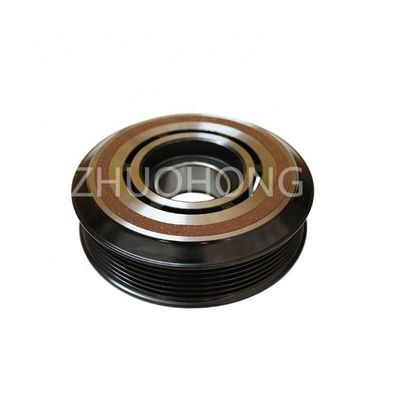 LAVIDA Limousine Auto AC Compresor Kit de embrague de polea 6PK 124MM 12V para VW SVW 1.6 2012-