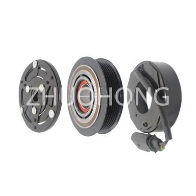 1.6 Motor Auto AC Compresor Kit de embrague de polea 6PK 115MM 12V para el VW FAW JETTA 2000-